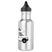 Bouteille D'eau Illustration de dessin animé Campervan (Droite)
