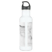 Bouteille D'eau Illustration de Fleur (Dos)