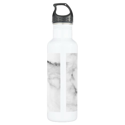 Bouteille D'eau Illustration de Fleur (Dos)