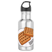 Bouteille D'eau Illustration de gaufre (Devant)