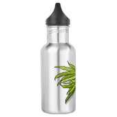 Bouteille D'eau Illustration de haricots verts (Gauche)