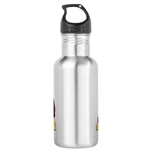 Bouteille D'eau Illustration de jambon (Dos)