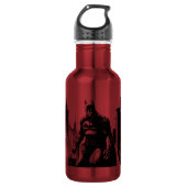 Bouteille D'eau Illustration de la bande dessinée de Batman (Devant)