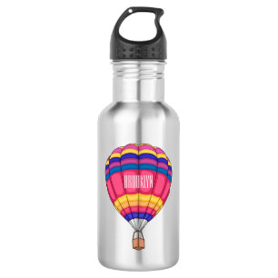 Bouteille D'eau Illustration de la montgolfière