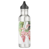 Bouteille D'eau Illustration de l'art botanique de Medinilla (Gauche)