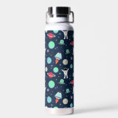 Bouteille D'eau Illustration de motif spatial (Arrière)