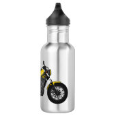 Bouteille D'eau Illustration de moto Cruiser (Droite)