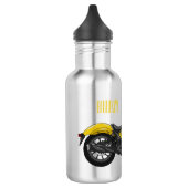 Bouteille D'eau Illustration de moto Cruiser (Gauche)