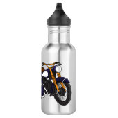 Bouteille D'eau Illustration de moto pourpre Sidecar (Droite)