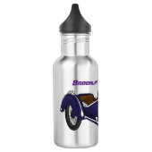 Bouteille D'eau Illustration de moto pourpre Sidecar (Gauche)