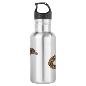 Bouteille D'eau Illustration de pangolin à queue longue (Dos)