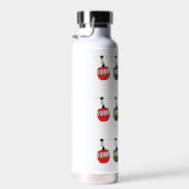 Bouteille D'eau Illustration de ski de fond (Plage)