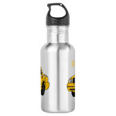 Bouteille D'eau Illustration de taxi (Dos)