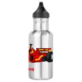 Bouteille D'eau Illustration de voitures de course à grande vitess (Droite)