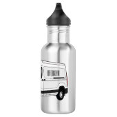 Bouteille D'eau Illustration du fourgon de livraison (Droite)