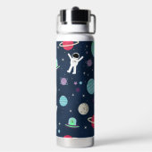 Bouteille D'eau Illustration du Motif spatial (Arrière)