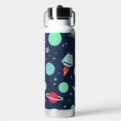 Bouteille D'eau Illustration du Motif spatial (Salle de sport)