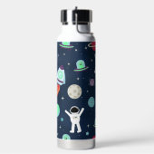 Bouteille D'eau Illustration du Motif spatial (Gym)