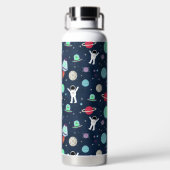Bouteille D'eau Illustration du Motif spatial (Plage)