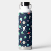 Bouteille D'eau Illustration du Motif spatial (Avant)