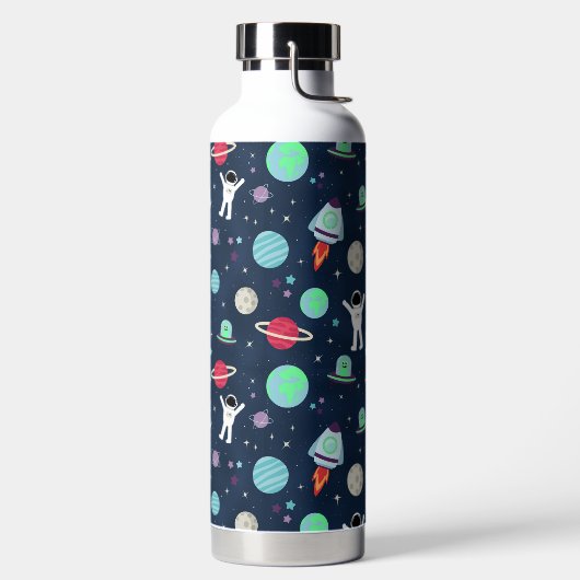 Bouteille D'eau Illustration du Motif spatial (Droite)