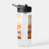 Bouteille D'eau Illustration du paysage Abstrait du nom personnali (Droite)