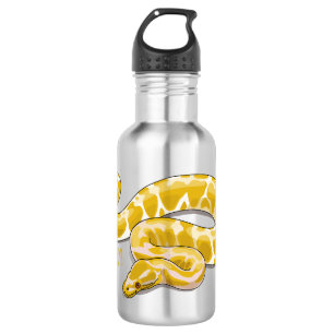 Bouteille D'eau Illustration du serpent python birman