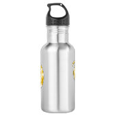 Bouteille D'eau Illustration du serpent python birman (Dos)