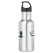 Bouteille D'eau Illustration d'un bateau à moteur (Dos)