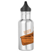 Bouteille D'eau Illustration d'un bateau à roues (Gauche)