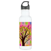 Illustration d'un bel arbre coloré