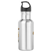 Bouteille D'eau Illustration d'un camion à grande échelle (Dos)