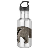 Bouteille D'eau Illustration d'un dessin animé d'Anteater (Devant)