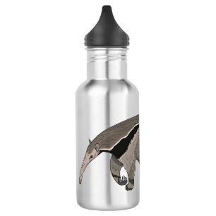 Bouteille D'eau Illustration d'un dessin animé d'Anteater