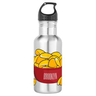 Bouteille D'eau Illustration d'une puce de pomme de terre