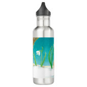 Bouteille D'eau Illustration Red Robin Bird (Gauche)