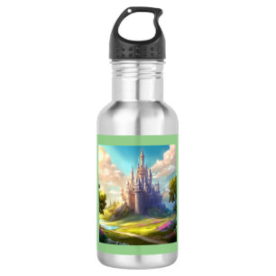 Bouteille D'eau Imaginaire Château Joyeux Paysage 2