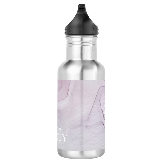 Bouteille D'eau Impression Abstraite avec nom (Droite)