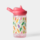 Bouteille D'eau Impression Crayon personnalisable (Arrière Complet)