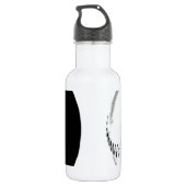 BOUTEILLE D'EAU IMPRESSION DE BASE-BALL (Dos)