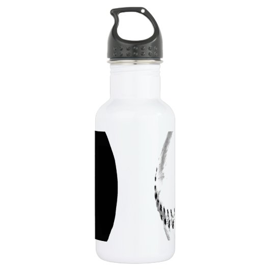 BOUTEILLE D'EAU IMPRESSION DE BASE-BALL (Dos)