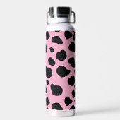 Bouteille D'eau Impression de vache, Motif de vache, Spots de vach (Arrière)