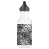 Bouteille D'eau Impression moulée en aluminium blanc (Droite)