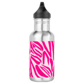 Bouteille D'eau Impression zèbre rose (Droite)