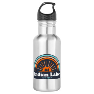 Bouteille D'eau Indian Lake New York Rainbow