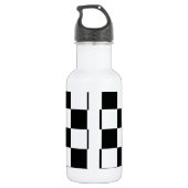 Bouteille D'eau Indicateur de course automatique à damiers personn (Dos)