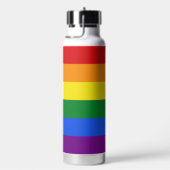 Bouteille D'eau Indicateur Monogramme Rainbow personnalisé (Évier)