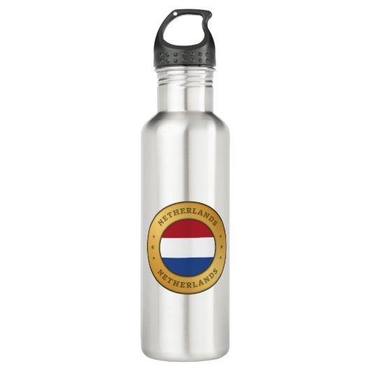Bouteille D'eau Indicateur Pays-Bas (Devant)