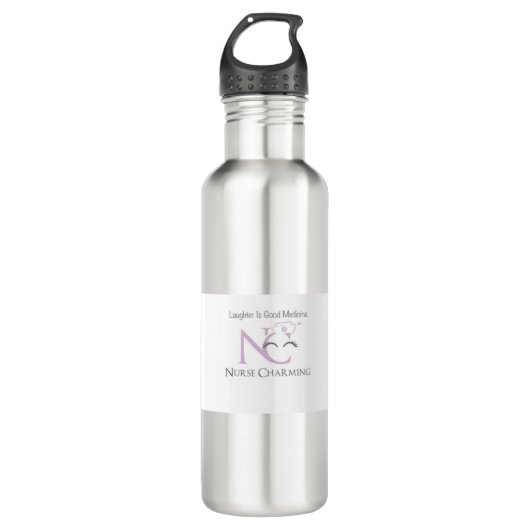 Bouteille D'eau Infirmière Charming Stainless Steel Water Bottle (Devant)