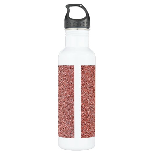 Bouteille D'eau Infirmière inscrite Caduceus Rose Parties scintill (Dos)